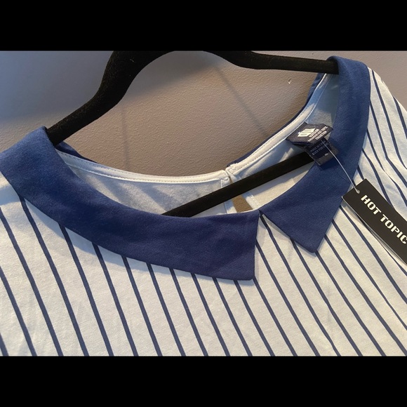 NEW NWT - Dr Who police call box Peter Pan collar - Size XL - Picture 3 of 7